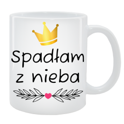 Kubek dla Niej - Spadłam z nieba