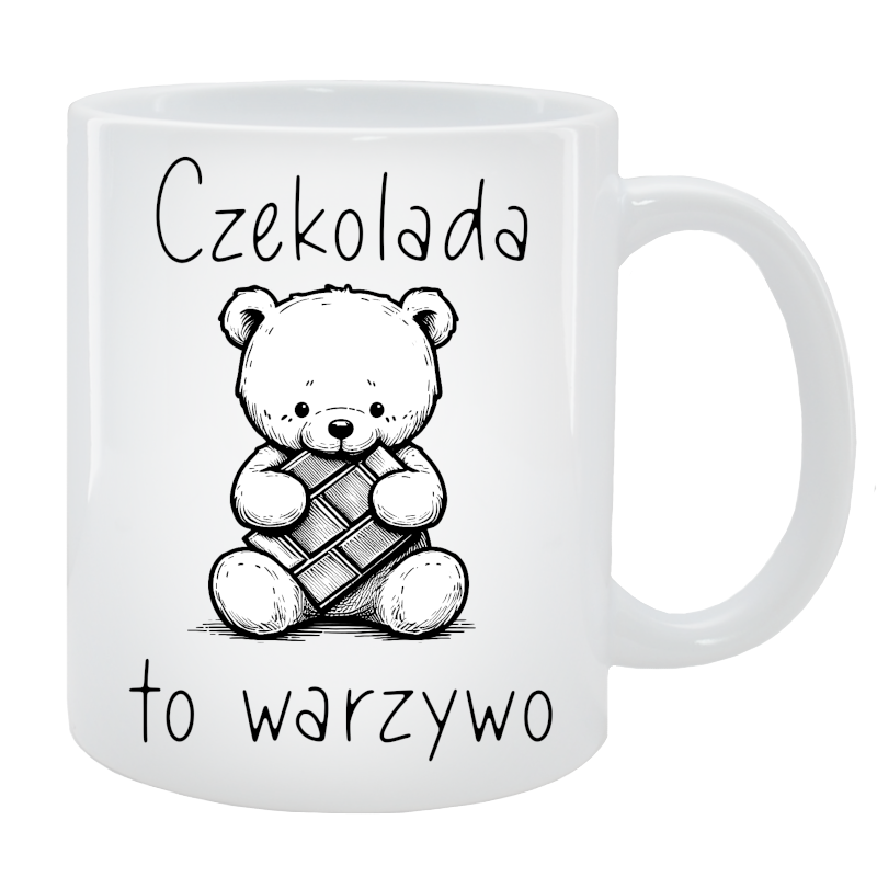 Kubek dla Niej - Czekolada to warzywo