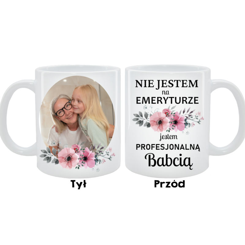 Kubek dla Babci - Jestem profesjonalną Babcią