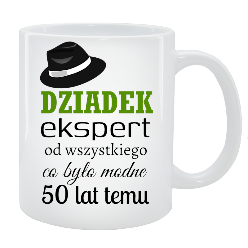 Kubek dla Dziadka - Dziadek ekspert od wszystkiego