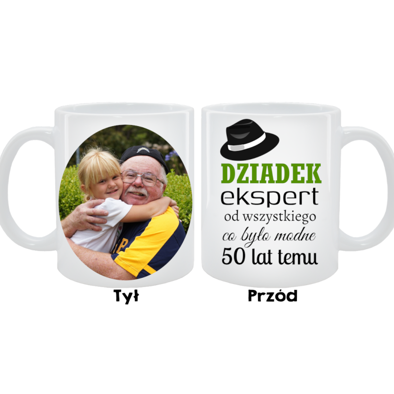 Kubek dla Dziadka - Dziadek ekspert od wszystkiego