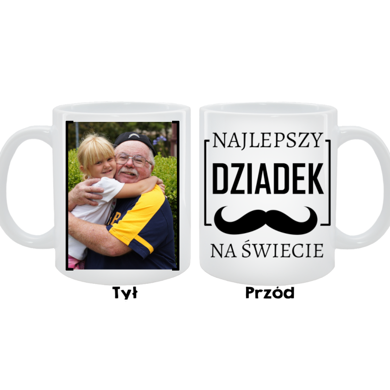 Kubek dla Dziadka -Najlepszy Dziadek na świecie