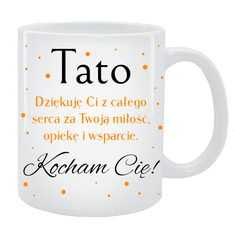 Kubek dla Taty - Tato Kocham Cię
