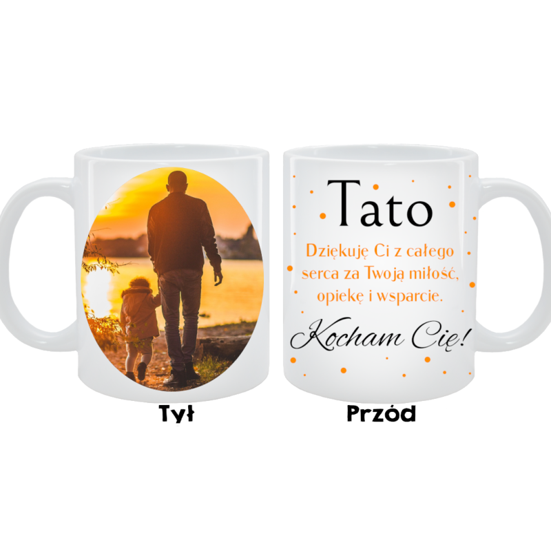 Kubek dla Taty - Tato Kocham Cię