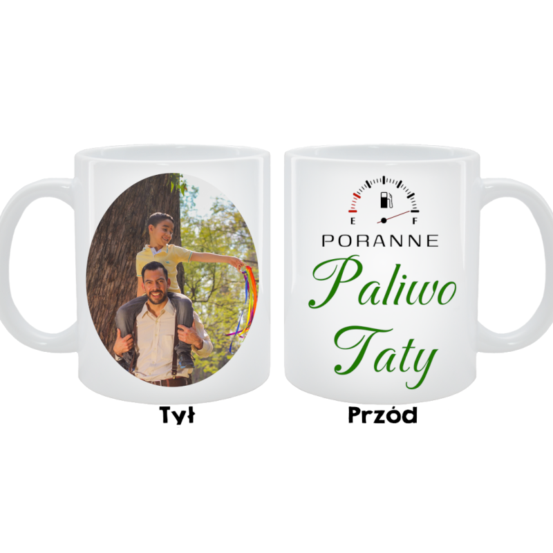 Kubek dla Taty - Poranne paliwo Taty