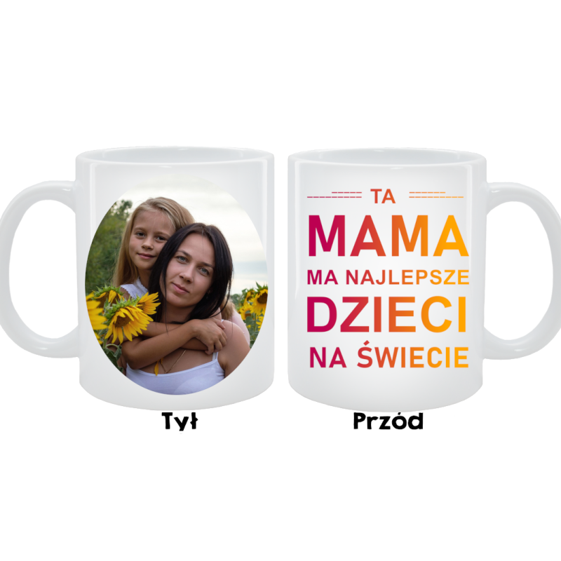 Kubek dla Mamy - Ta Mama ma najlepsze dzieci na świecie