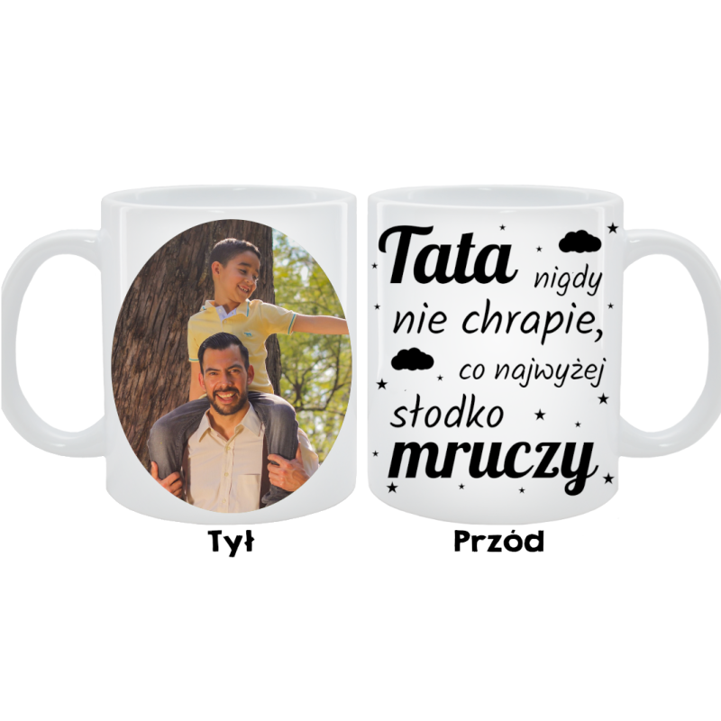 Kubek dla Taty - Tata nigdy nie chrapie