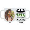 Kubek dla Taty - Jestem Tatą z super klatą