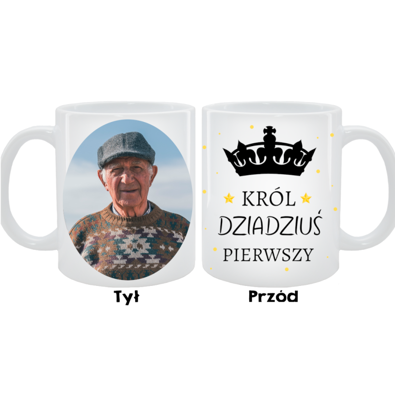 Kubek dla Dziadka - Król Dziadziuś Pierwszy